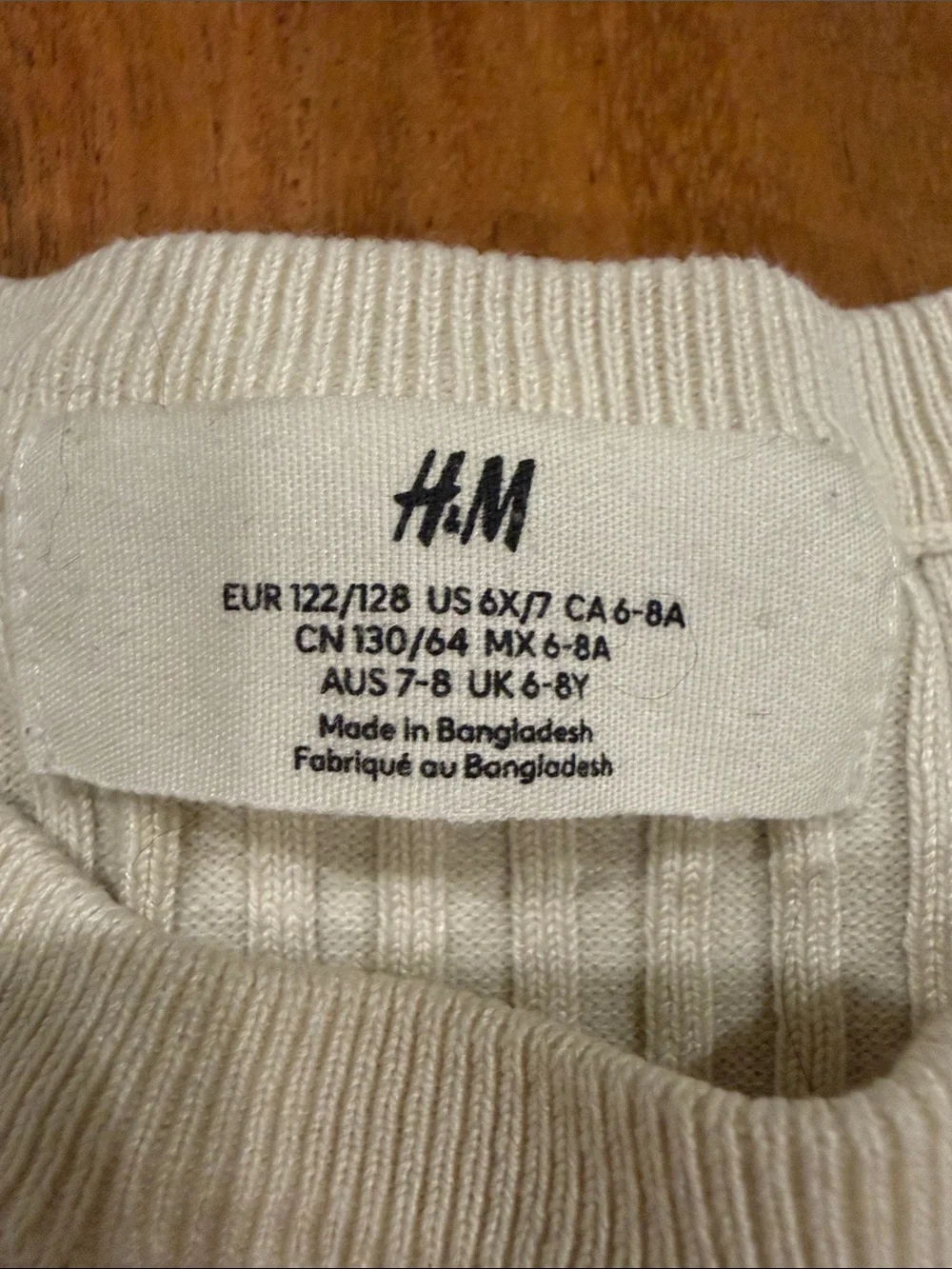 NWOT H&M Ribbed Crewneck Sweater